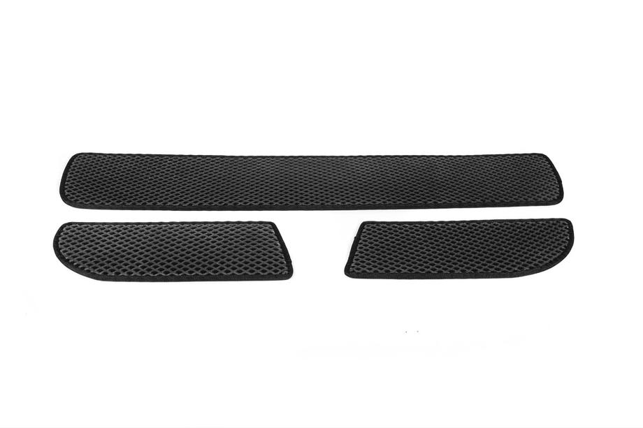 Mercedes Sprinter W907/W910 2018- EVA Polyurethane Door Sill Mats (black) 3 pcs Photo 4