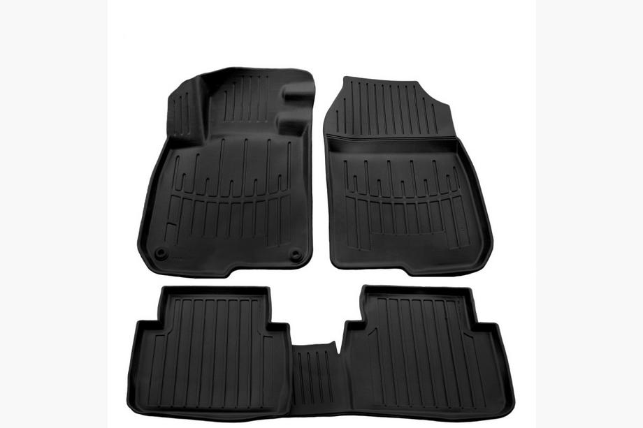 Honda CRV 2017-2022 Stingray 3D Rubber Floor Mats (4 pcs, Polyurethane) Image