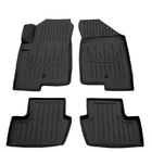 Jeep Compass 2006-2016 Stingray 3D Rubber Floor Mats (4 pcs, one clip on driver side) photo 1