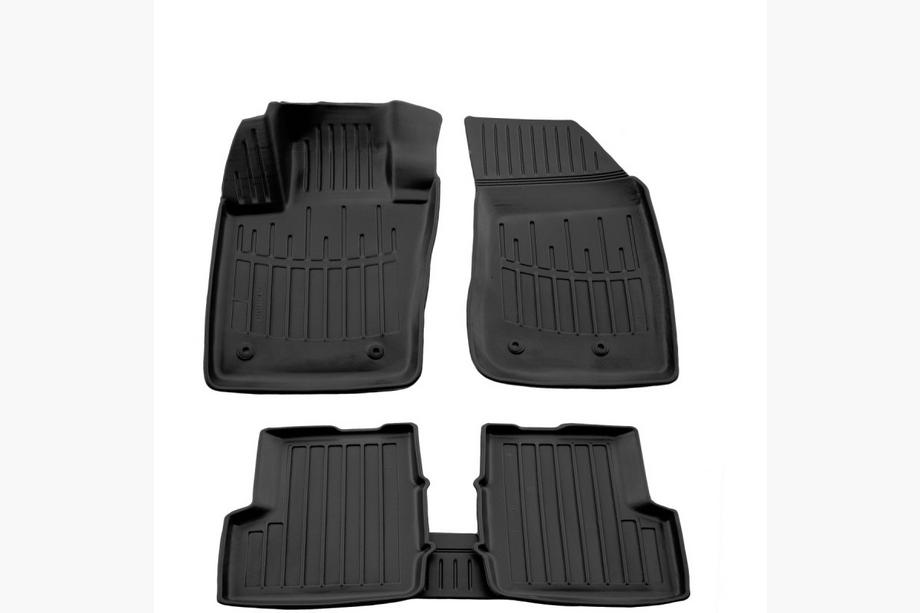 Jeep Renegade 2014- Stingray 3D Rubber Floor Mats (5 pcs, Polyurethane) Image