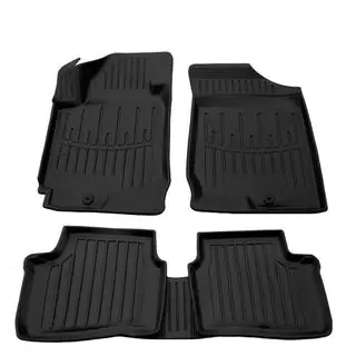 Stingray 3D Rubber Floor Mats (5 pcs, Polyurethane)