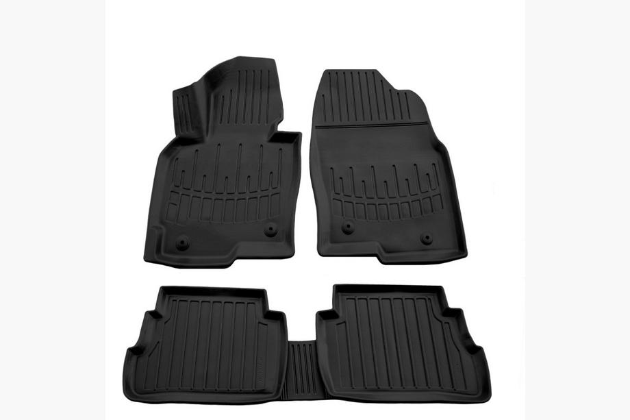 Mazda CX-5 2012-2017 Stingray 3D Rubber Floor Mats (5 pcs, Polyurethane) Image
