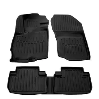 Stingray 3D Rubber Floor Mats (5 pcs, Polyurethane)