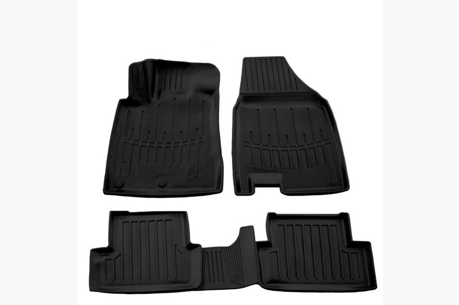 Nissan Qashqai 2007-2010 Stingray 3D Rubber Floor Mats (4 pcs, Polyurethane) Image