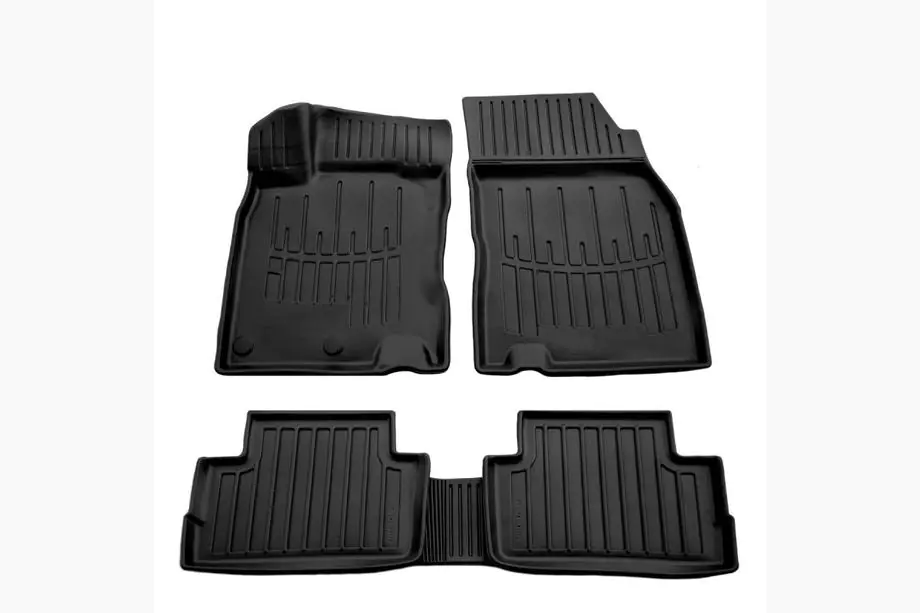 Nissan Qashqai 2014-2021 Stingray 3D Rubber Floor Mats (5 pcs, Polyurethane) Image