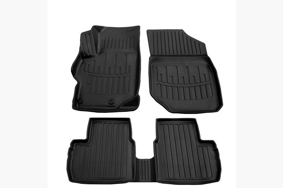Peugeot 301 2012- Stingray 3D Rubber Floor Mats (5 pcs, Polyurethane) Image
