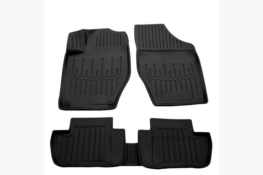 Peugeot 308 2007-2013 Stingray 3D Rubber Floor Mats (5 pcs, Polyurethane) Image
