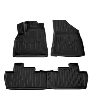 Stingray 3D Rubber Floor Mats (4 pcs, Polyurethane)
