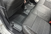 Renault Logan II 2013-2022 Stingray 3D Rubber Floor Mats (5 pcs, Polyurethane) photo 5