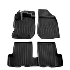 Renault Logan II 2013-2022 Stingray 3D Rubber Floor Mats (5 pcs, Polyurethane) photo 6