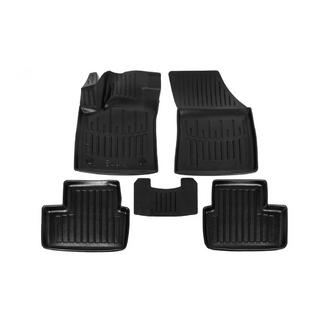 Stingray 3D Rubber Floor Mats (5 pcs, Polyurethane) Renault Megane IV 2016-2025 photo 1