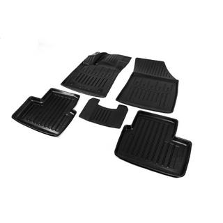 Stingray 3D Rubber Floor Mats (5 pcs, Polyurethane) Renault Megane IV 2016-2025 photo 2