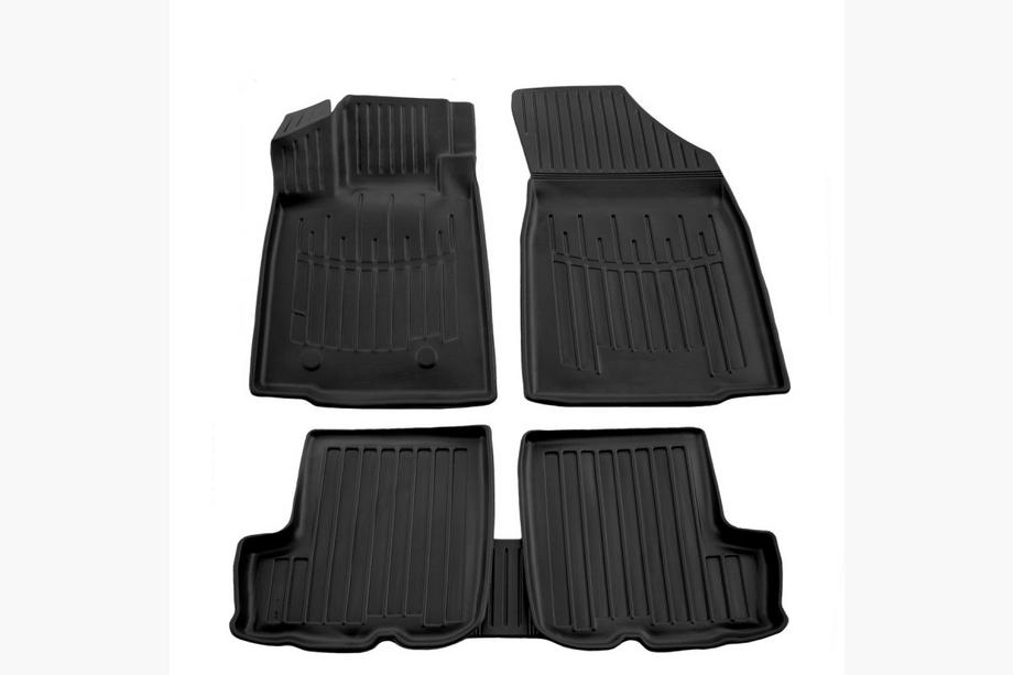 Renault Sandero 2007-2013 Stingray 3D Rubber Floor Mats (5 pcs, Polyurethane) Image