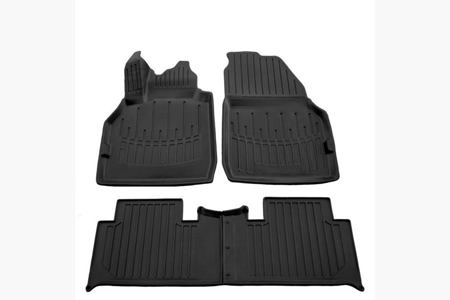 Renault Scenic/Grand 2003-2009 Stingray 3D Rubber Floor Mats (4 pcs, Polyurethane) Image