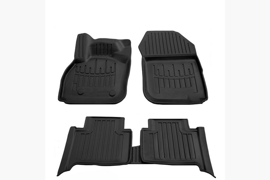 Renault Zoe 2012-2019 Stingray 3D Rubber Floor Mats Image