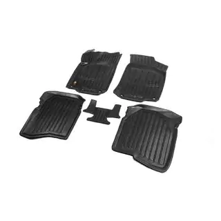 Stingray 3D Rubber Floor Mats (5 pcs, Polyurethane) photo 1