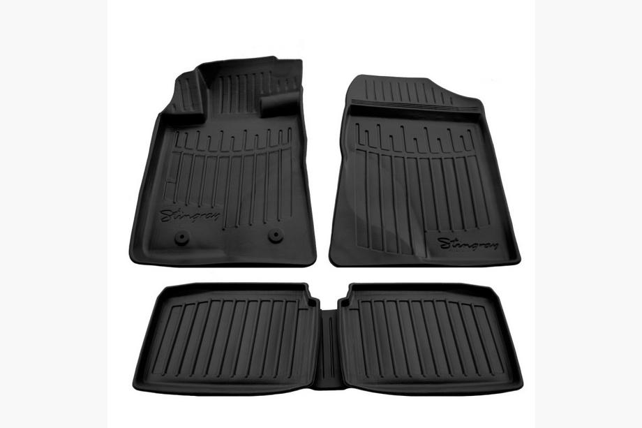 Toyota Avensis 2003-2009 Stingray 3D Rubber Floor Mats (5 pcs, Polyurethane) Image