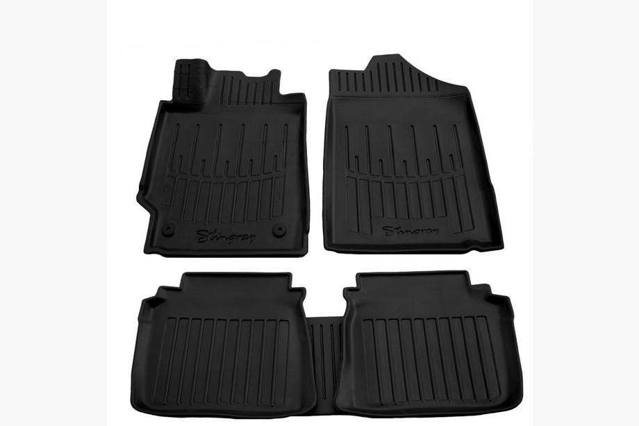 Toyota Camry 2006-2011 Stingray 3D Rubber Floor Mats (5 pcs, Polyurethane) Image