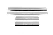 Ford Mondeo 2000-2007 Door Sill Protectors OmsaLine (4 pcs, Stainless Steel) photo 1