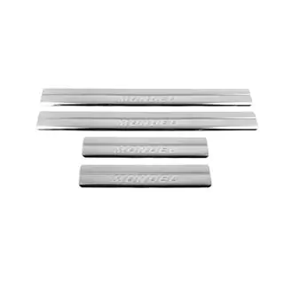 Door Sill Protectors OmsaLine (4 pcs, Stainless Steel)