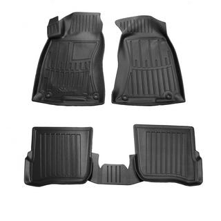 Stingray 3D Rubber Floor Mats (5 pcs, Polyurethane)