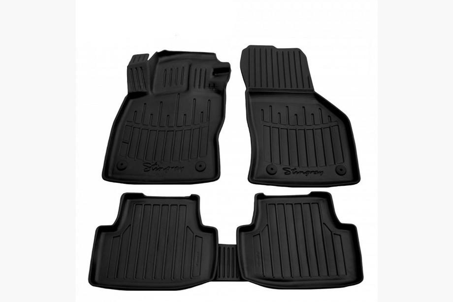 Volkswagen Passat B8 2015-2023 Stingray 3D Rubber Floor Mats (5 pcs, Polyurethane) Image