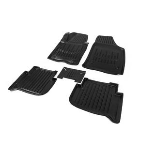 Stingray 3D Rubber Floor Mats (5 pcs, Polyurethane) Volkswagen Touran 2003-2010 photo 2