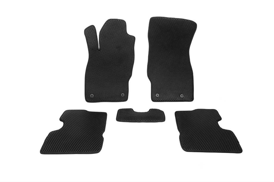Opel Corsa D 2007-2014 EVA Floor Mats (black) Image