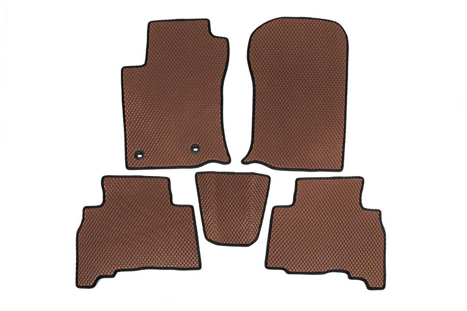 Lexus GX460 2009-2023 EVA Floor Mats (brick red) Image