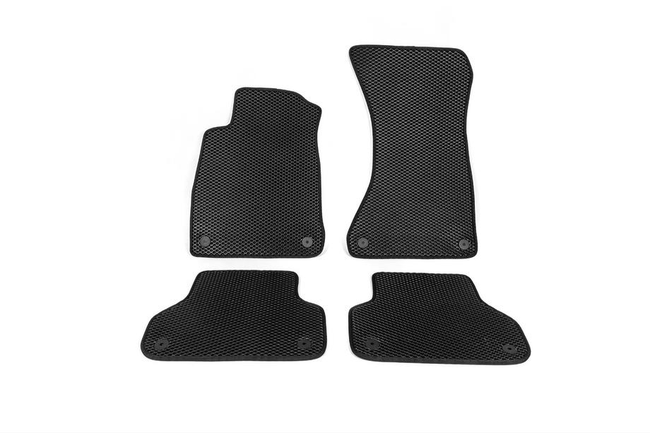 Audi A4 B9 2015-2024 EVA Floor Mats (black) Image
