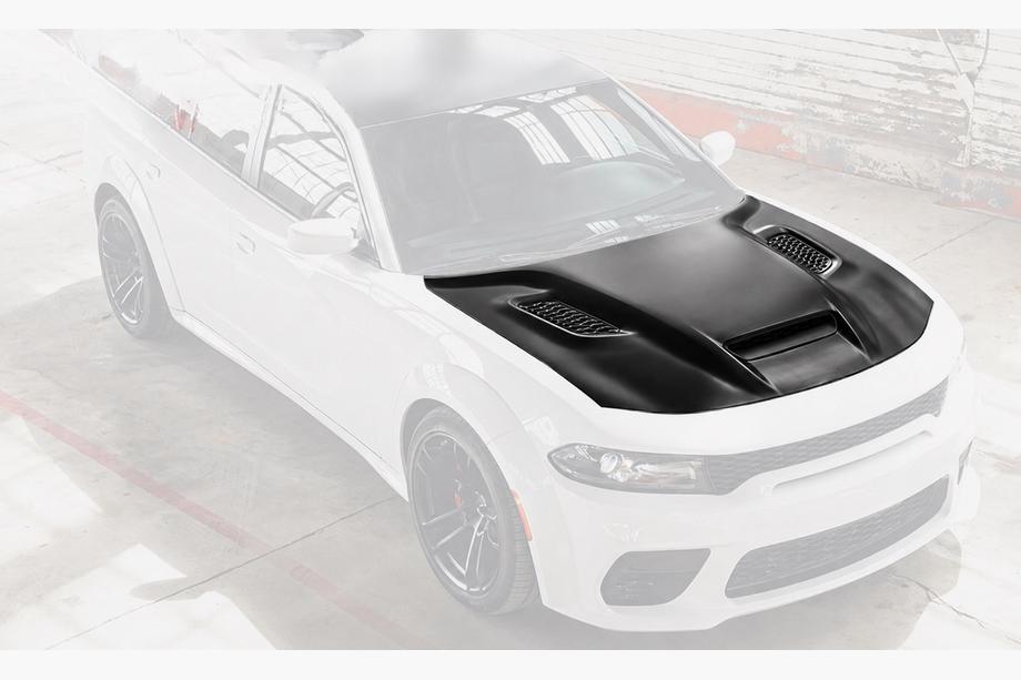 Dodge Charger 2010-2023 Hood 2021 SRT (primed for painting) Photo 1