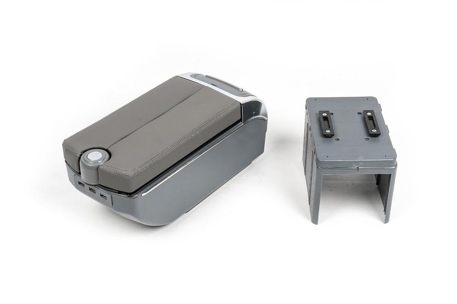 Universal Armrest with USB (Gray) Photo 2