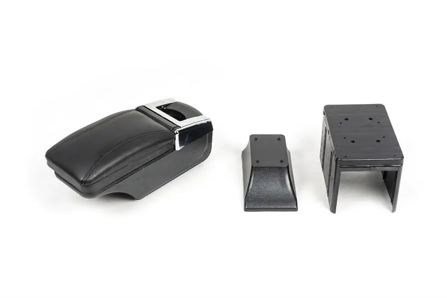 Universal Armrest with Cup Holder (black) Photo 1
