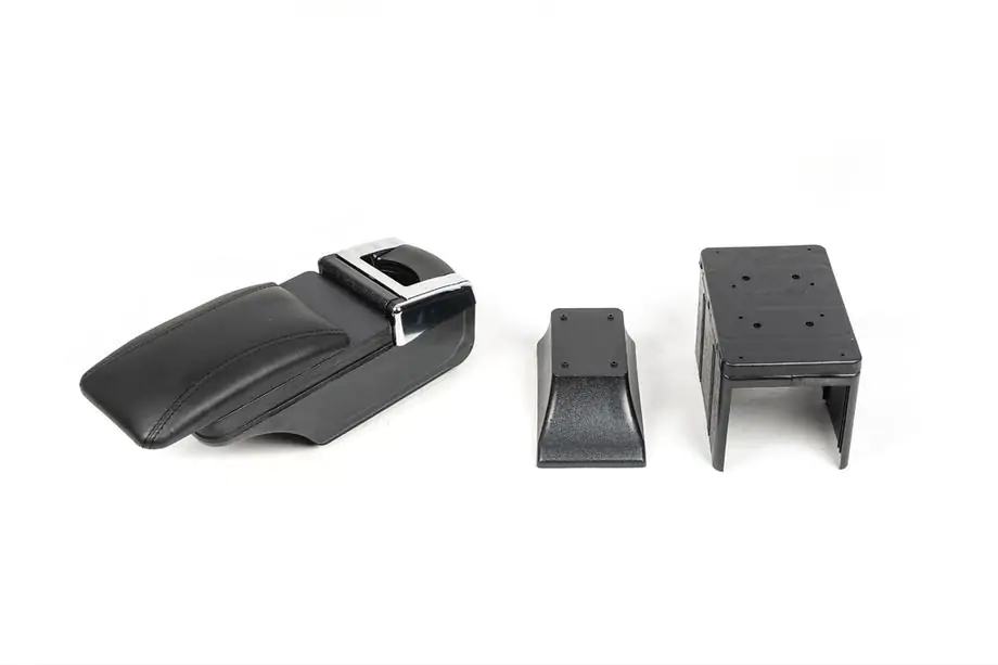Universal Armrest with Cup Holder (black) Photo 2