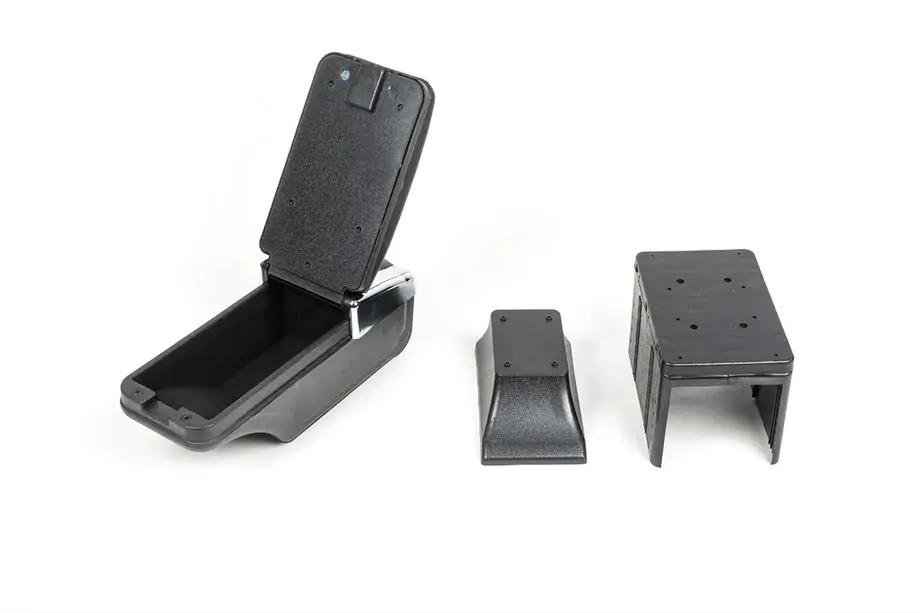 Universal Armrest with Cup Holder (black) Photo 3