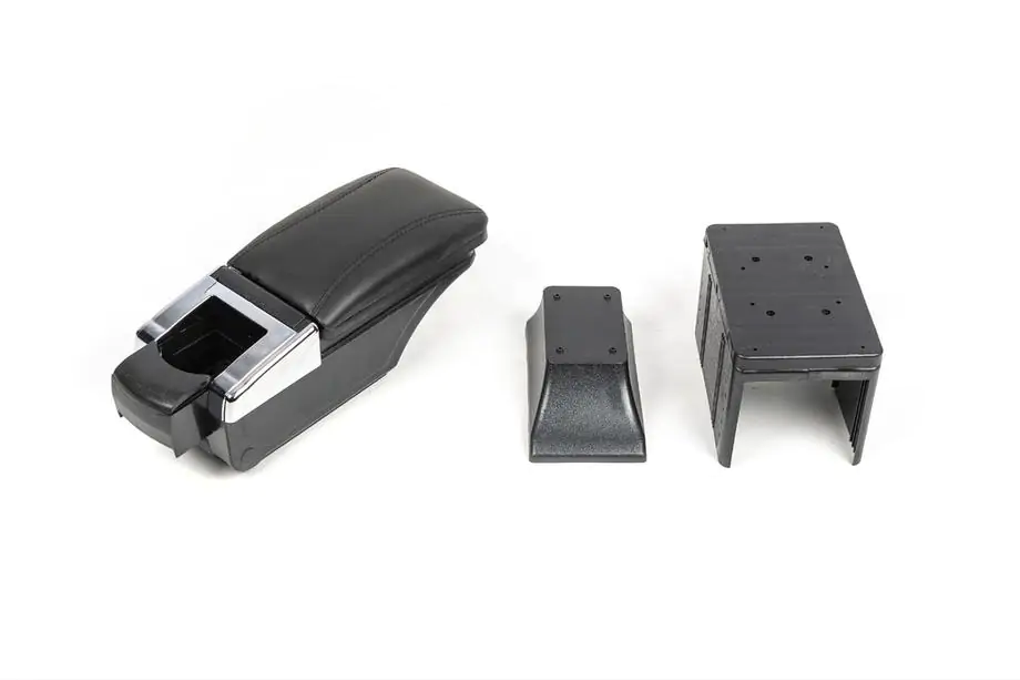 Universal Armrest with Cup Holder (black) Photo 4