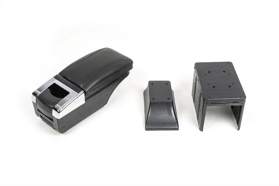 Universal Armrest with Cup Holder (black) Photo 5