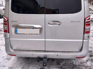 Mercedes Vito/V-class W447 2014- Chrome Tail Light Covers (2 pcs, plastic) photo 1