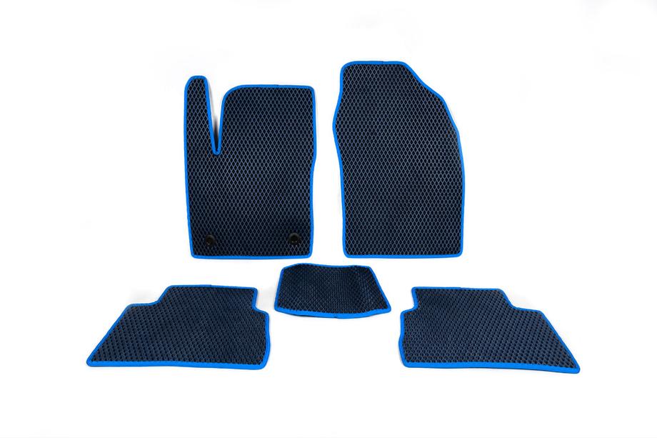 Toyota C-HR 2016-2023 EVA Floor Mats (Blue) Image
