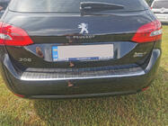 Peugeot 308 2014-2021 Rear bumper protector Carmos (SW, stainless steel) photo 2