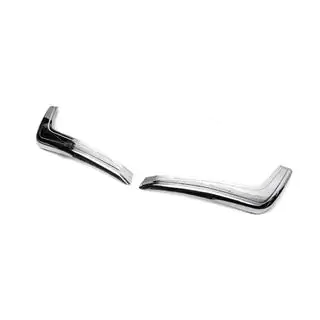 Bumper corner protectors (2010-2015, 2 pcs, plastic) photo 2