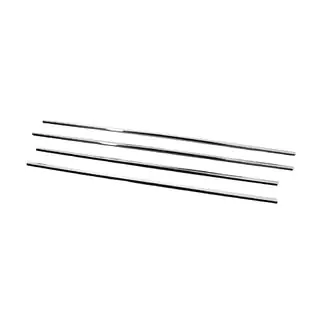 Exterior window trim stainless steel (4 pcs) photo 4