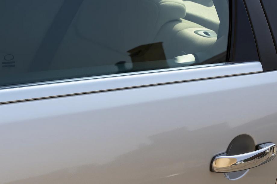 Ford Mondeo 2000-2007 Exterior window trim stainless steel (4 pcs) Photo 2