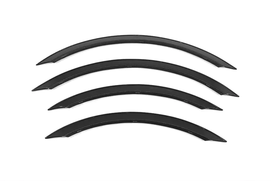 Mercedes Sprinter W906 2006–2018 Fender flares (4 pcs, black, stainless steel) Image