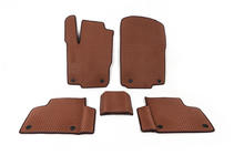 Mercedes GL/GLS class X166 2012-2019 EVA Floor Mats (brick red) photo 6