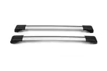 Renault Duster 2018-2024 Lockable roof cross bars for railings Wingbar V1 (2 pcs) photo 6