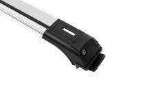 Lockable roof bars for standard roof rails Skybar V1 (2 pcs) up to 110cm, black photo 7
