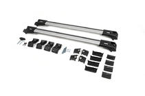 Lockable roof bars for standard roof rails Skybar V1 (2 pcs) up to 110cm, black photo 12