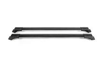 Lockable roof bars for standard roof rails Skybar V1 (2 pcs) up to 110cm, black photo 18