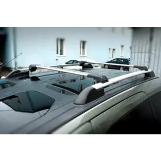 Lockable roof bars for standard roof rails Skybar V1 (2 pcs) photo 2